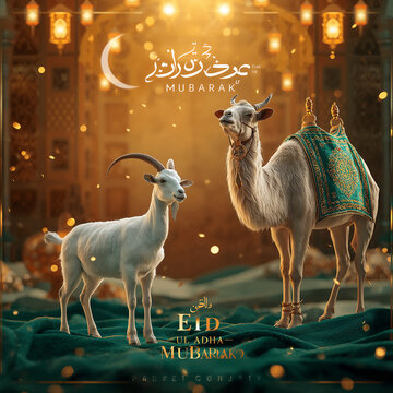 Bakra Eid Festival Banner Template I EID UL ADHA 