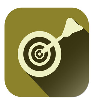 Dirtboard target square icon