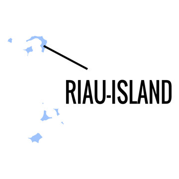 Riau islands province map