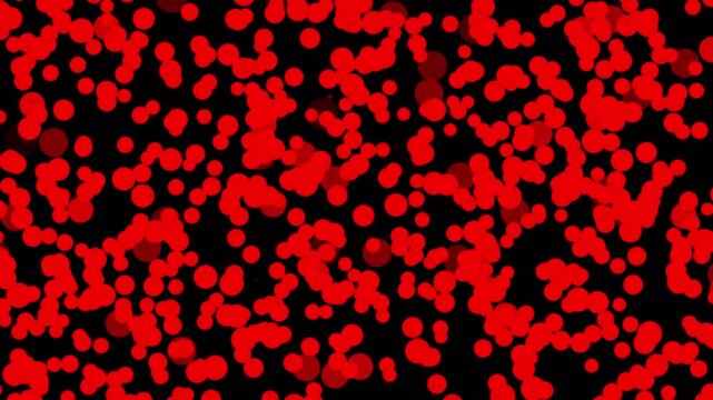 Abstract motion background animation with red color....