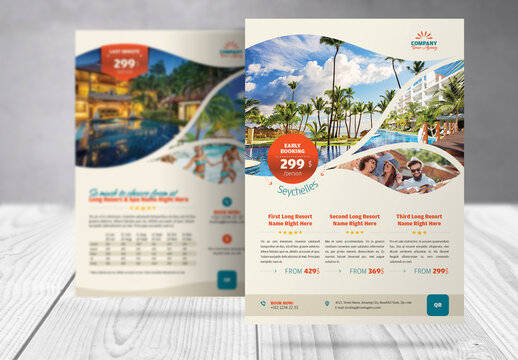 Vacation Travel Flyer Template