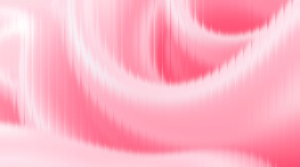 Fototapeta premium Pink abstract background with white swirls for design and branding