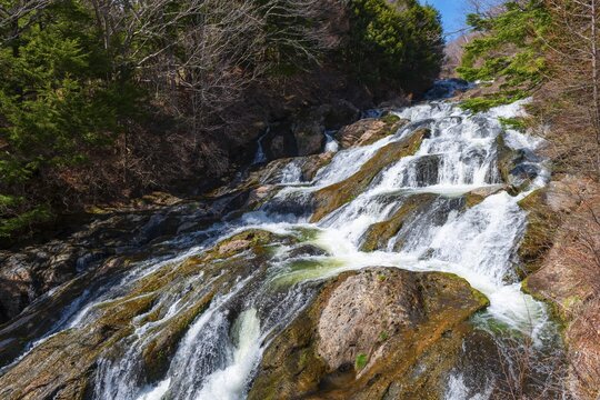 Yudaki Waterfall, River Yu, Nikkō National Park, Nikkō, Tochigi Prefecture, Japan