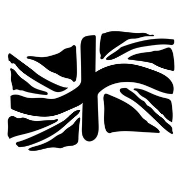 Stylized union jack flag design