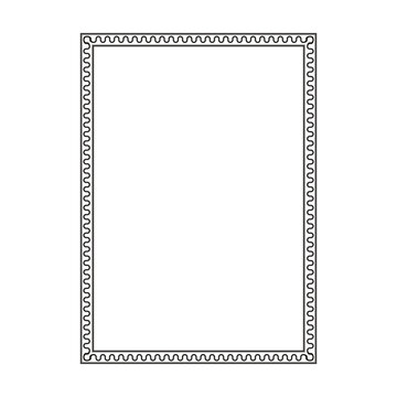 Elegant Greek inspired wave pattern frame with seamless decorative curves for luxury invitations, branding, and printable designs.