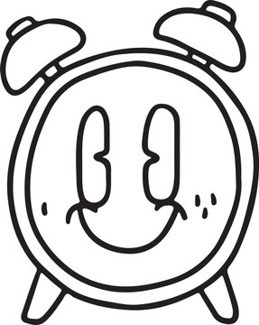 alarm clock vector illustration