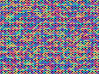 Fish Scale Mermaid Pattern Colorful Abstract Background Vector © iushakovsky