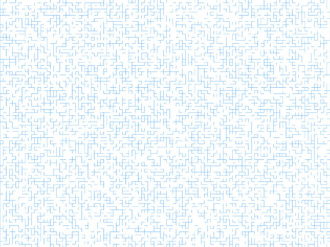 Complex Maze Abstract Puzzle Pattern Vector Art