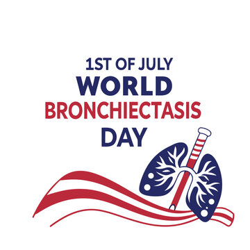 world bronchiectasis day, heart, bronchiectasis, day, logo, text, word, concept, illustration, sign, symbol, vector, design, vintage, retro, icon, tag, 3d, card, banner, poster, sticker