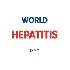 Fototapeta premium world hepatitis day, hepatitis, day, liver, vaccine, hepatitis a, hepatitis b, hepatitis c, 24th july, july 24th, 24th of july world hepatitis day, sign, design, symbol, vector, illustration, vintage