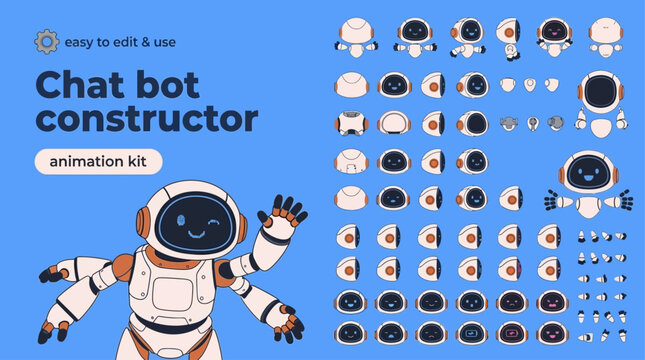 Chatbot Constructor Animation Kit Create Engaging Animated Characters