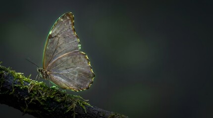 Fototapeta premium Deep cinematic macro shot of organic element in surreal environment