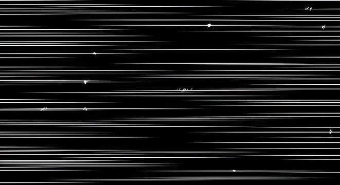 Horizontal luminance lines creating a dynamic and immersive effect in monochrome composition