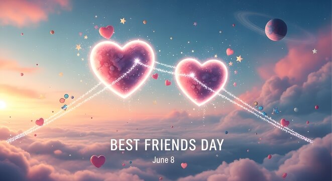 Best friends day celebration on june 8th with heartfelt connection