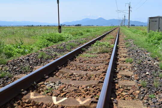 鉄道線路 羽越本線