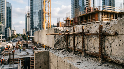 Fototapeta premium construction site in 