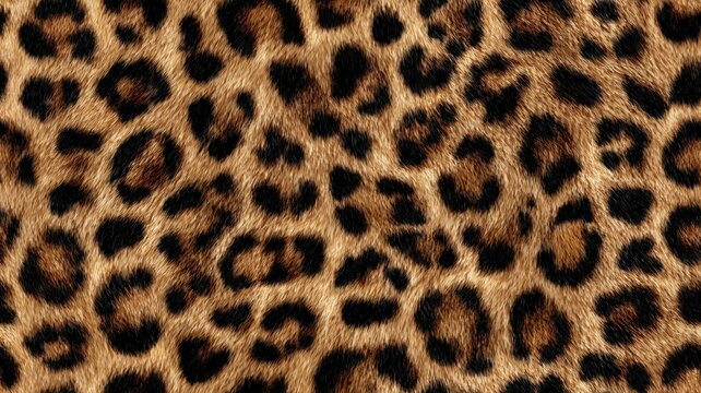 ヒョウの毛皮の模様が鮮明に写っている。動物の質感や模様の研究やデザイン素材に最適な背景。