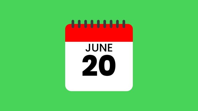 West Virginia Day Celebration: Animated Calendar Highlights June 20 Event  Date.