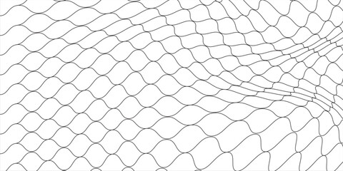 Mesh texture for fishing nets. Seamless pattern for sportswear or soccer goal, volleyball net, basketball hoop, hockey, athletics. Abstract net background for sports © Emril