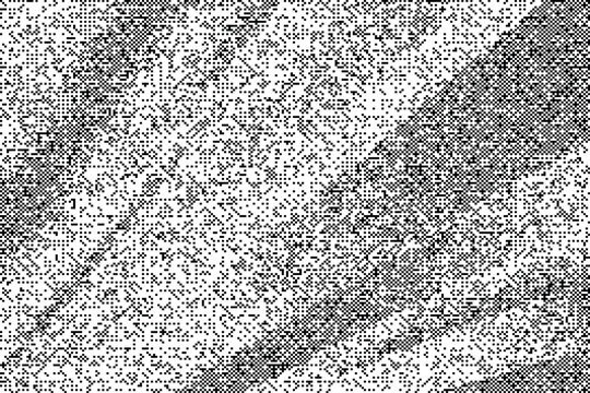 Diagonal noise pattern with grainy texture and high contrast abstract visual effect.
