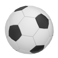 Fototapeta premium Soccer Ball 3D Icon
