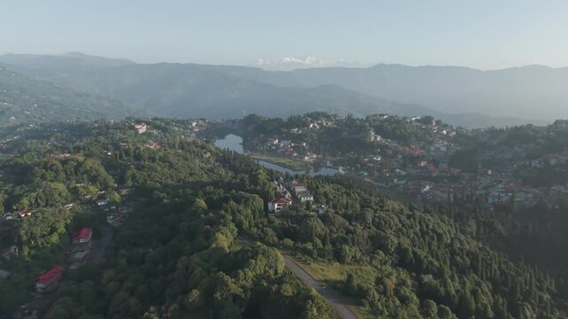 morning in the mountains Kanchenjunga mirik Darjeeling