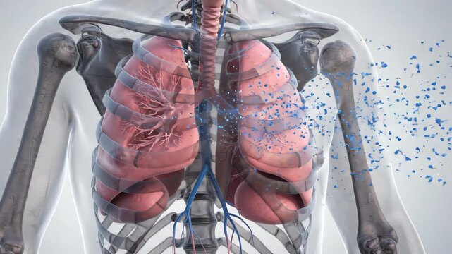 Spine anatomy closeup. Spinal disc herniation 3D medical render. Back pain stiffness concept. Cardiology diagnosis treatment. Medical science background.