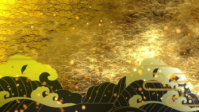 日本の美しい絵画 日本画の美しいアニメーション