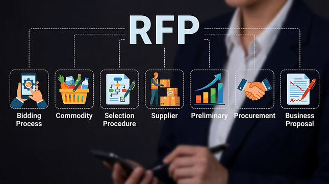 RFP Request For Proposal Procurement Business Management Strategy