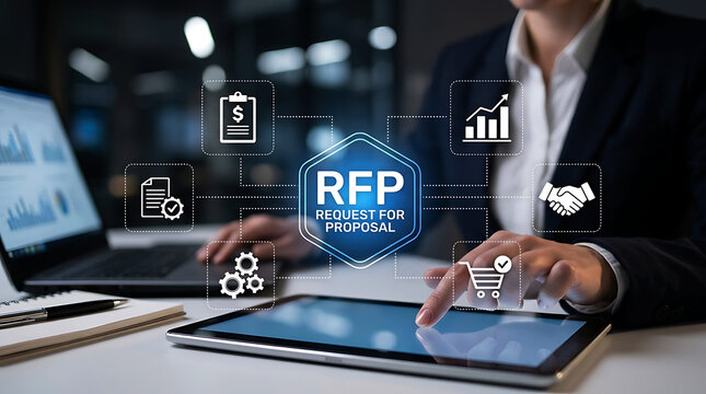 RFP Request For Proposal Procurement Business Management Strategy