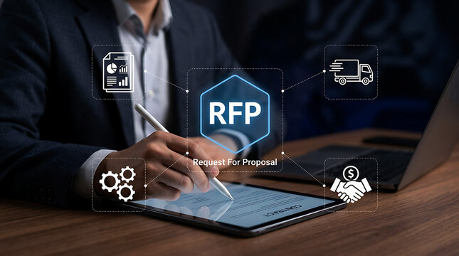 RFP Request For Proposal Procurement Business Contract Strategy