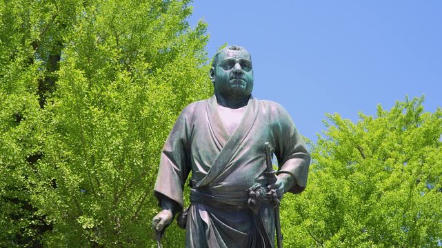 上野恩賜公園の西郷隆盛像