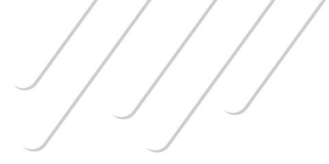 Obraz premium A minimal vector background with diagonal, rounded-edge lines in varying shades of gray on a white backdrop. eps10