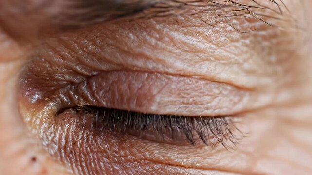 Closeup of a human eye for creative digital media and visual arts