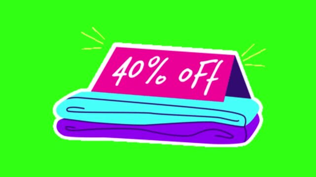 Big discount of folded blanket animation 