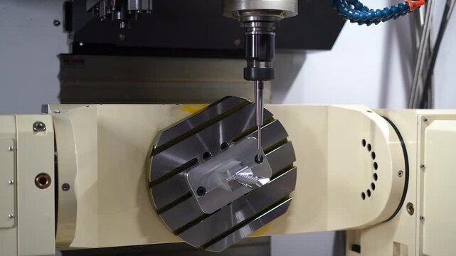 Drill, lathe milling machine produces new product
