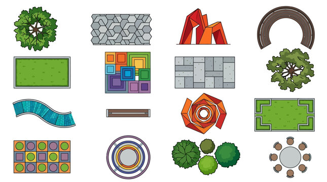 landscape design elements garden park architecture