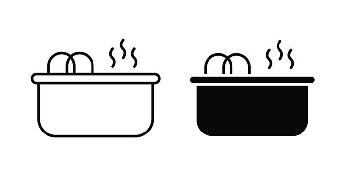 Jacuzzi icon symbol for web and ui. Vector icon