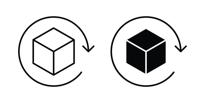 Return purchase icon symbol for web and ui. Vector icon