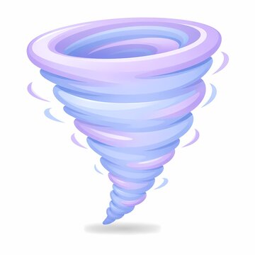 tornado clipart blue 