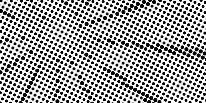 Black and white halftone style vintage radial lines comic style backround isolated. Round pixel dots style. Manga action, speed or circus abstract. Sunburst. Vector illustration