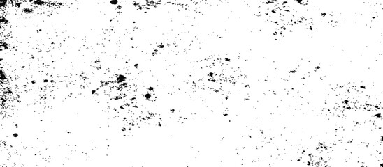 Fototapeta premium Abstract Black and White Grunge Distress Texture Overlay Element for Graphic Design