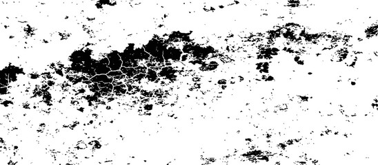Fototapeta premium Distressed Grunge Black and White Texture Overlay Abstract Cracked Paint and Scratched Surface Effect Background