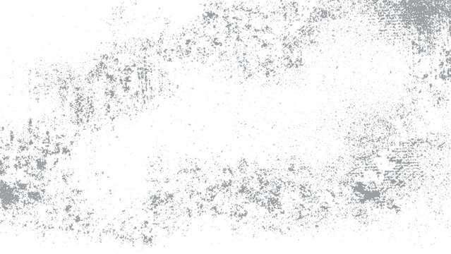 Urban abstract background with soft grunge overlay Rough halftone texture isolated on white background