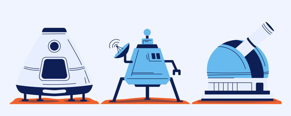 Space Exploration Technology and Astronomy © Pix