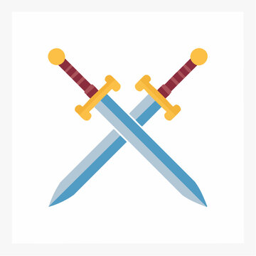 Two Crossed Swords Icon