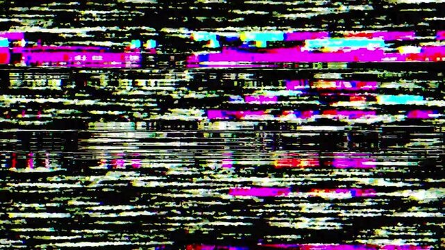 VHS background noise, vintage TV screen noise