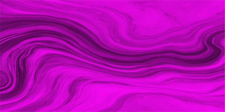 Abstract purple and pink background design featuring a smooth flowing wave pattern with soft silk satin fabric texture and wavy light blue illustration art backdrop