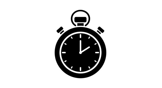 Stopwatch tracks elapsed time with precision to symbolize efficiency and professional deadline management.