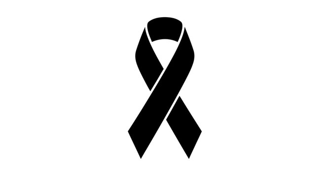 Awareness ribbon symbol represents a commitment to supporting health causes and social movements.